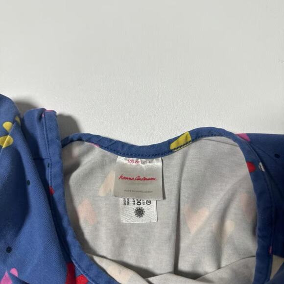 Hanna Andersson Girls Heart Dress - Picture 3 of 8